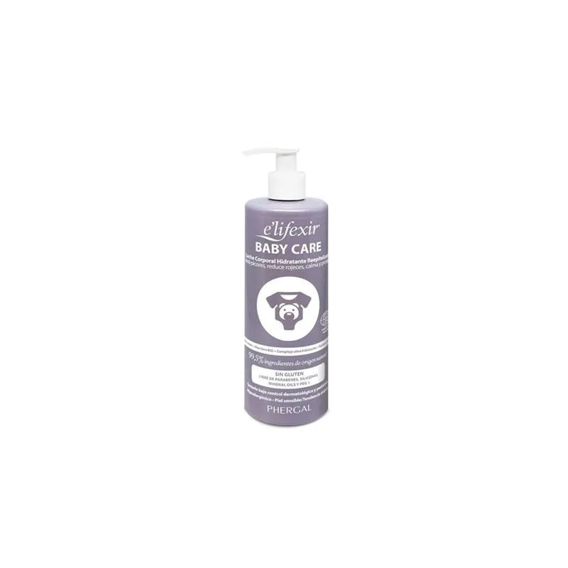 Phergal Elifexir Baby Care Leche Corporal Hidratante Reepitelizante 400ml Flasche für Babyhautpflege kaufen Schweiz