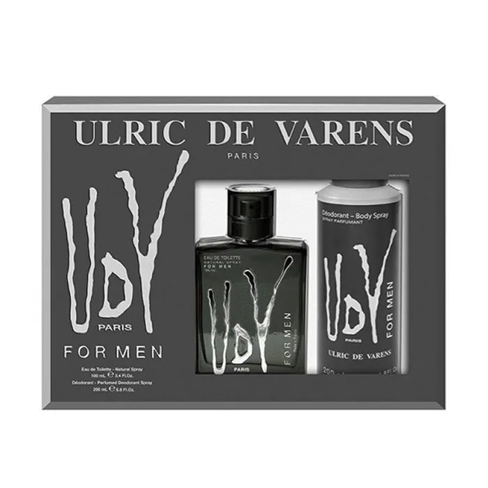 Ulric De Varens UDV Black For Men Eau De Toilette Spray 100ml Set 2 Artikel kaufen Schweiz