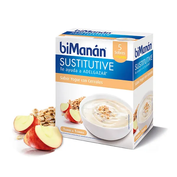 BIMANÁN Bimanan Sustitutive Getreide-Yogurt 5 Einheiten Verpackung kaufen Schweiz