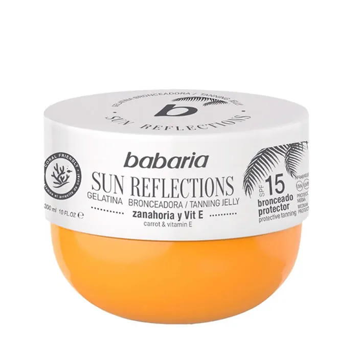 Babaria Sun Reflections Tanning Jelly Protecting Tanning SPF15 300ml Flasche kaufen Schweiz