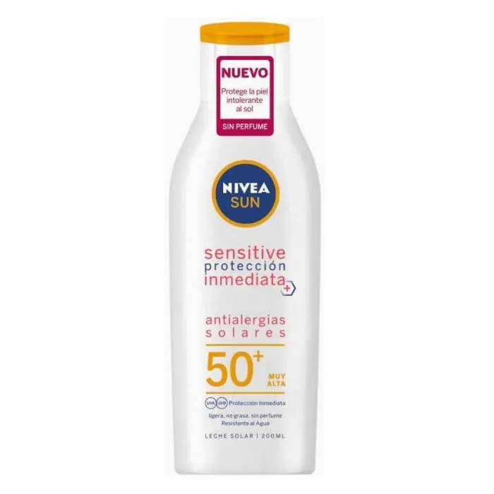 Nivea Sun Sensitive SPF50+ Milk 200ml Sonnenschutzflasche kaufen Schweiz