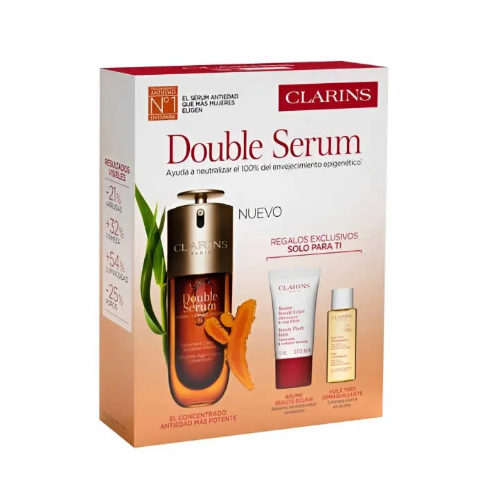 Clarins Double Serum 50ml Set mit 3 Flaschen – Gesichtspflege kaufen Schweiz