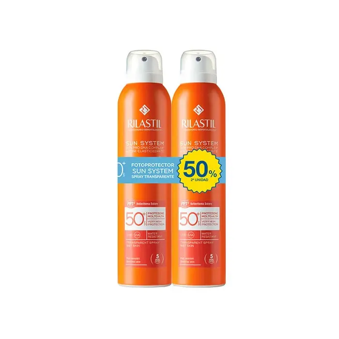 Rilastil Sun System Dry Touch Spray SPF50 2x200ml Sonnenschutz Spray kaufen Schweiz