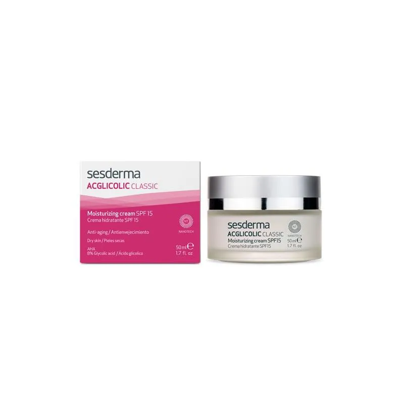 Sesderma Acglicolic Classic Feuchtigkeitsspendende Creme LSF15 50ml kaufen Schweiz