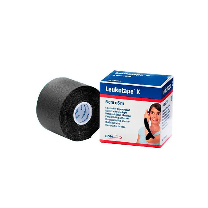 BSN MEDICAL Leukotape K Black 5cmx5m schwarzes Klebeband kaufen Schweiz