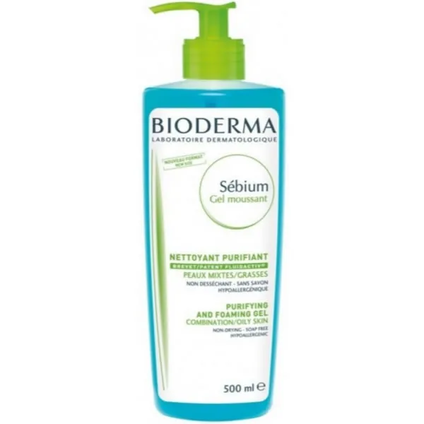 Bioderma Sébium Klärendes Reinigungsgel 500ml Flasche kaufen Schweiz