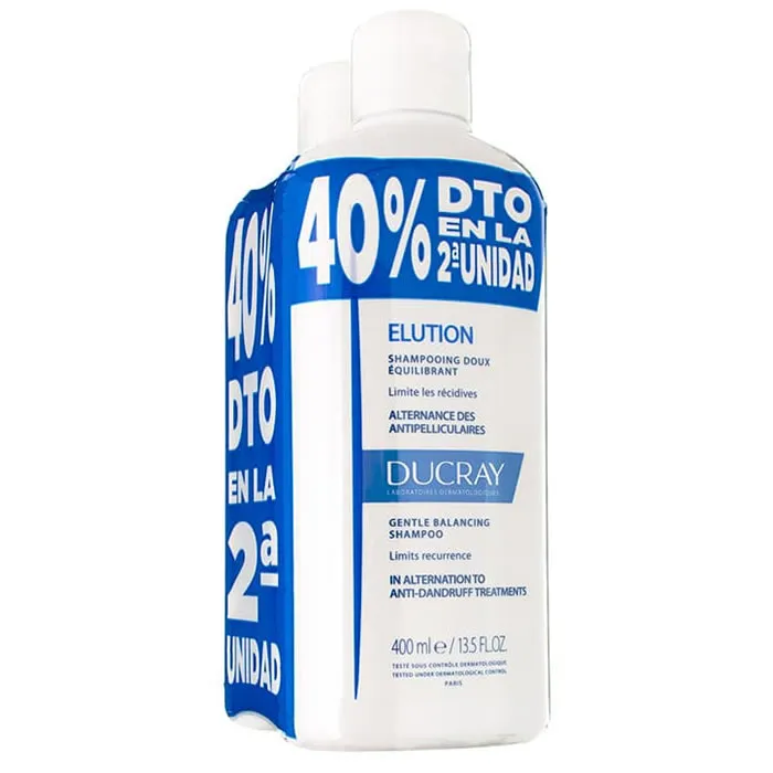 Ducray Elution Shampoo Doppelpack mit je 400ml Flasche kaufen Schweiz