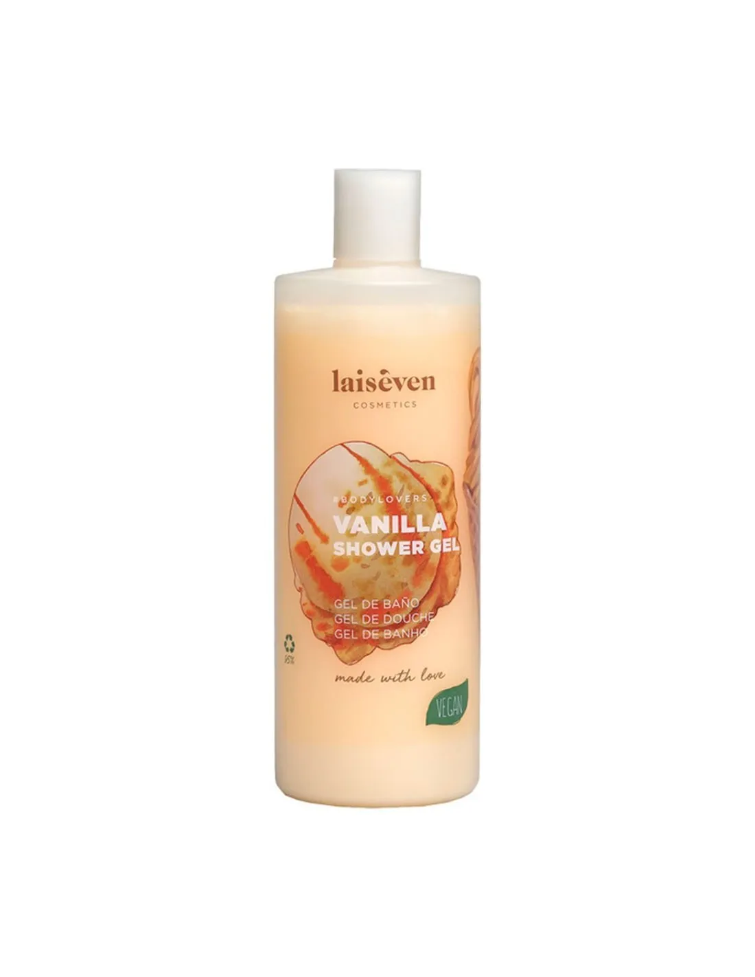 Laiseven Gel 750ml Vainilla Packung mit Vanilleduft kaufen Schweiz