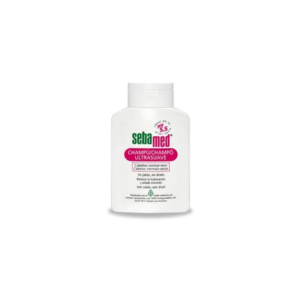 Sebamed Ultrasoft Shampoo Flasche vor hellem Hintergrund kaufen Schweiz