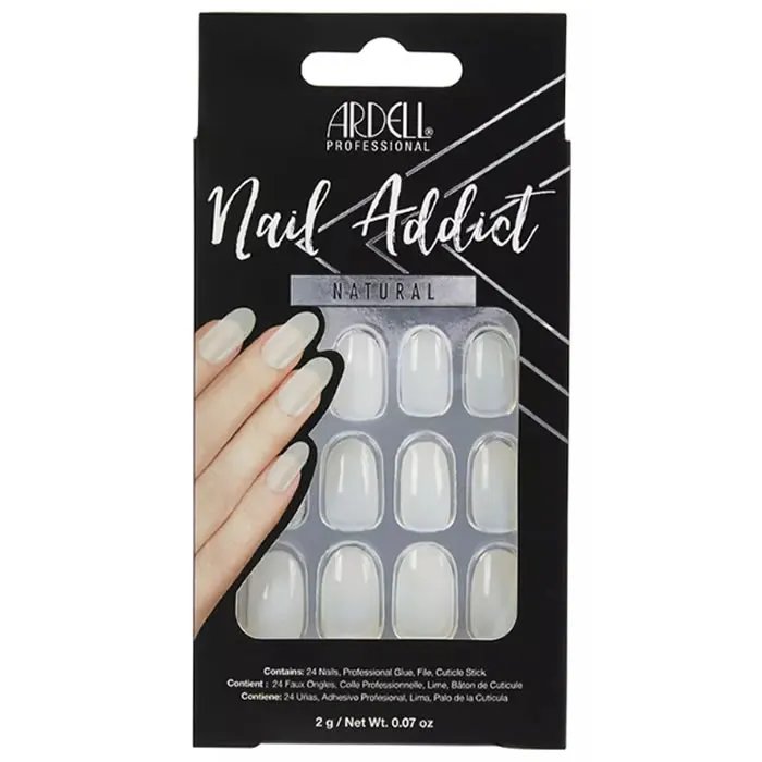 Ardell Nail Addict Natural Oval False Nails – natürliche ovale künstliche Nägel kaufen Schweiz