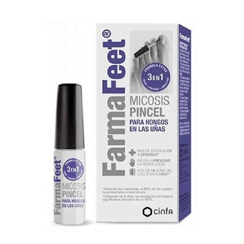 Cinfa FarmaFeet Pinsel Nagelpilz Mykose Formel 3 In 1 14ml Flasche mit Pinselapplikator kaufen Schweiz