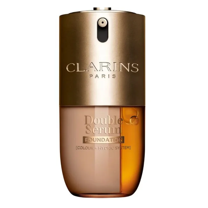 Clarins Double Serum Foundation L6N 30ml Flasche vor weißem Hintergrund kaufen Schweiz
