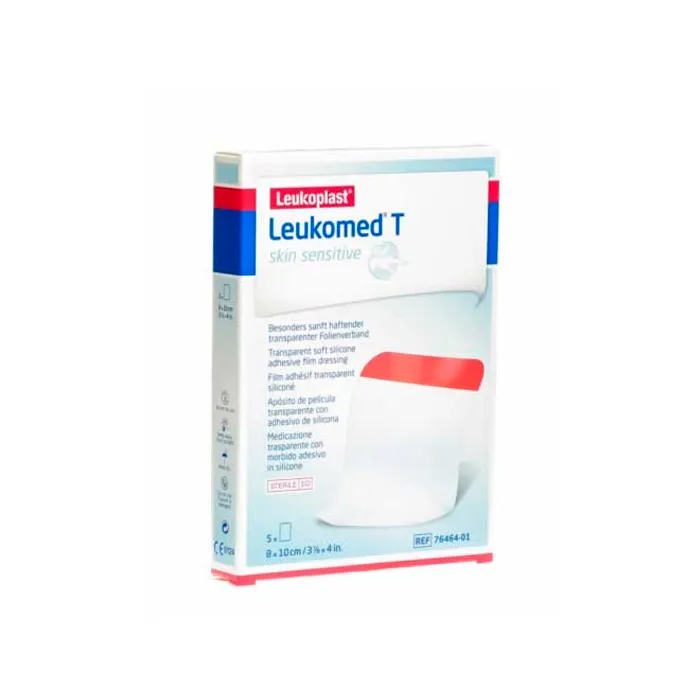 BSN Medical Leukomed T Skin Sensitive 8x10cm 5 Stück Wundauflagen Verpackung kaufen Schweiz