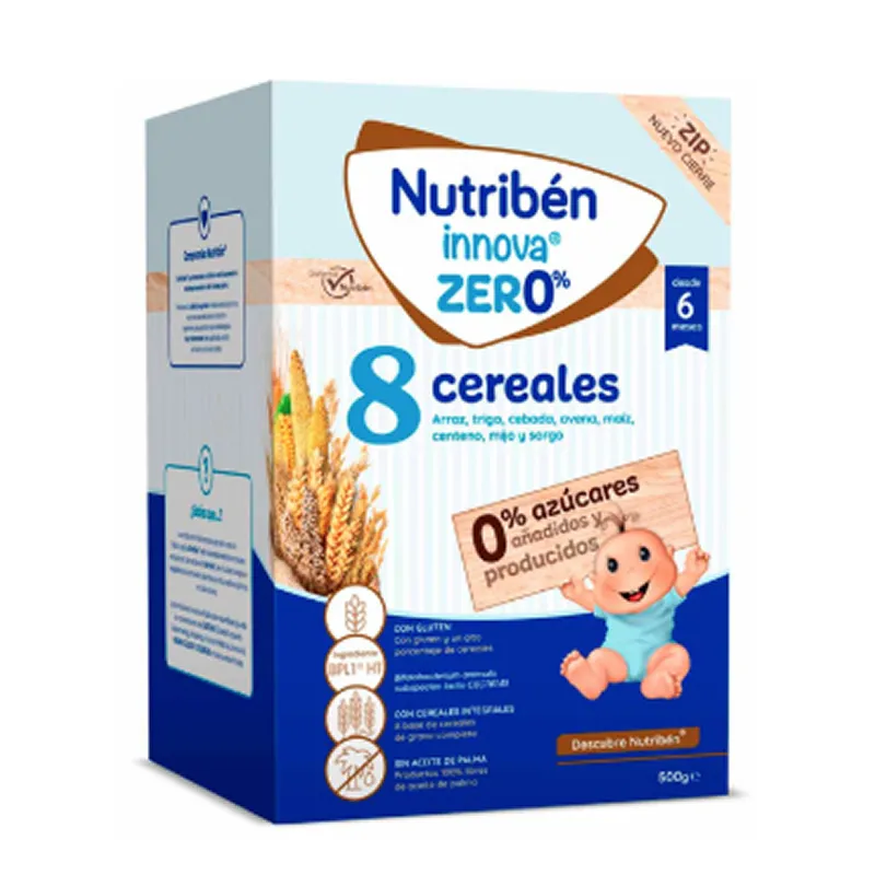 NUTRIBEN Nutribén Innova 8 Getreide 0% 1 Packung 500 g Verpackung kaufen Schweiz
