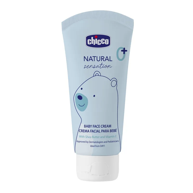 Chicco Gesichtscreme Natural Sensation 50ml – Tube und Verpackung kaufen Schweiz