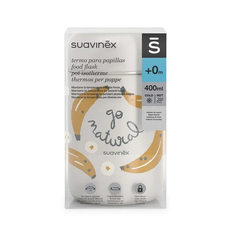 Suavinex Thermobehälter für Babynahrung in Blau, 400ml Fassungsvermögen kaufen Schweiz