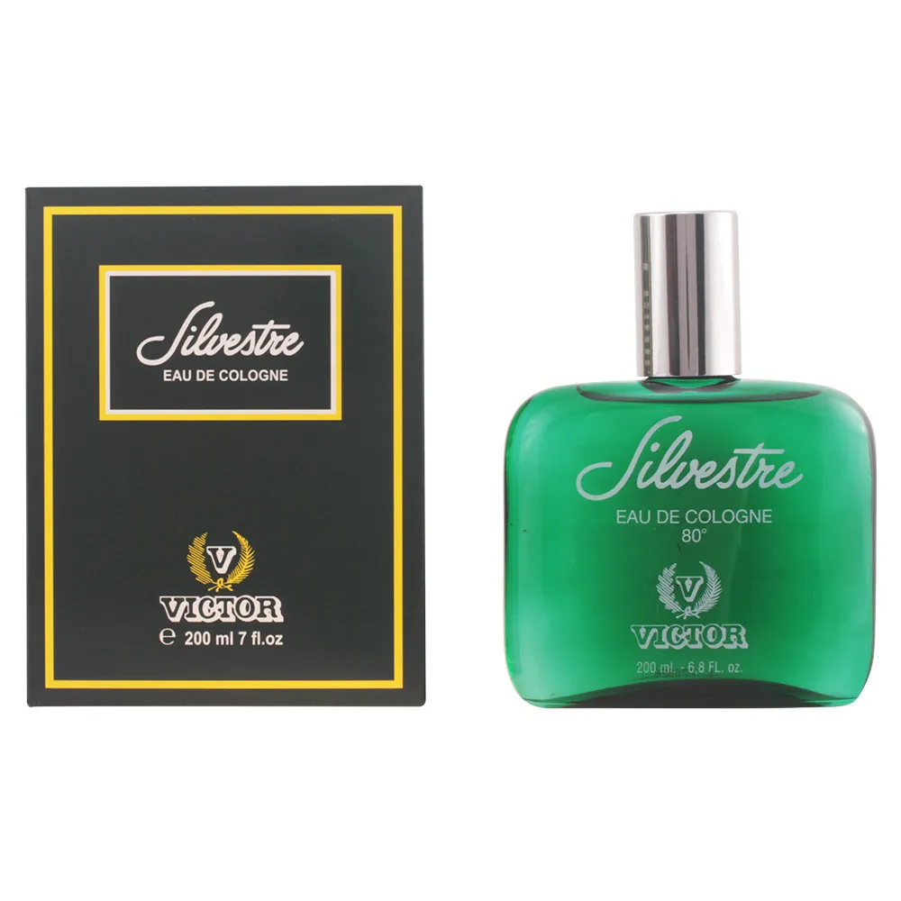 Victor Silvestre Eau De Cologne 200ml Flasche vor neutralem Hintergrund kaufen Schweiz