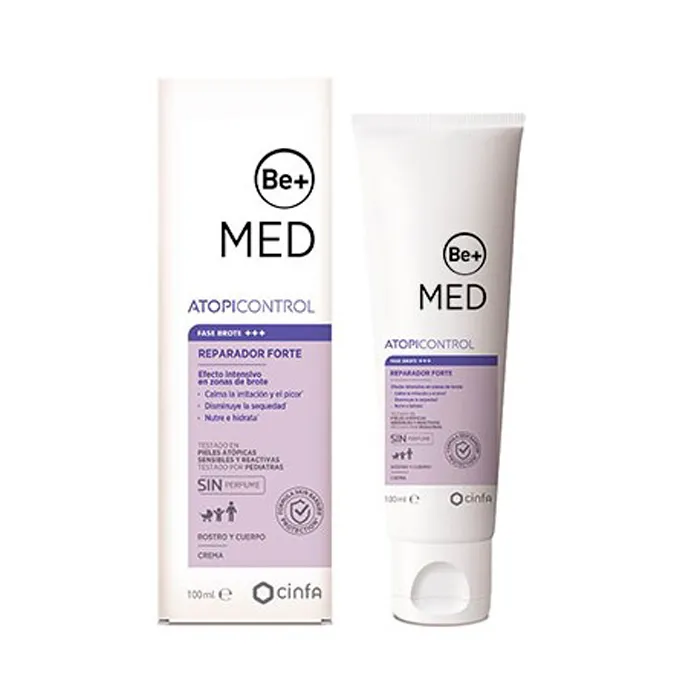 Be+ Atopische Haut Forte Lokalisierte Bereiche Creme 100ml Tube kaufen Schweiz