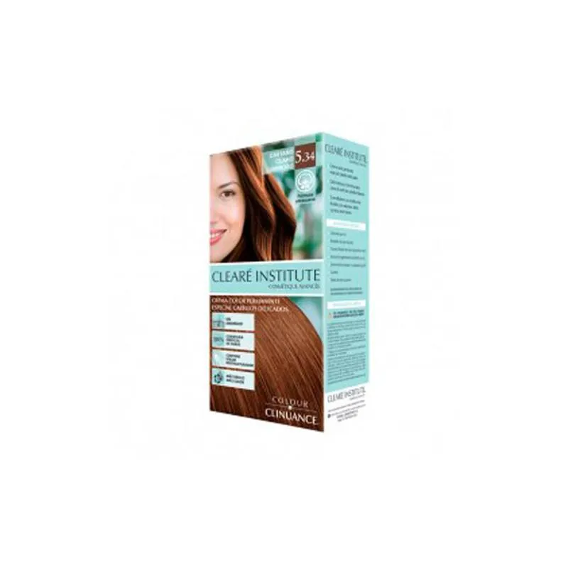 CLEARÉ INSTITUTE Coloración 5,34 Castaño Claro Luminoso Haarfarbe für empfindliches Haar kaufen Schweiz