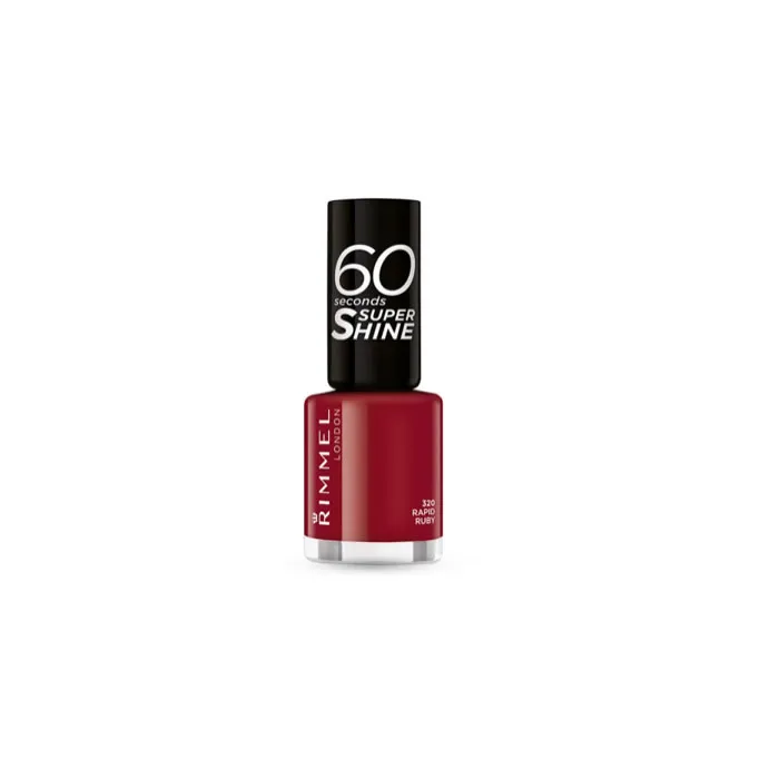 Rimmel 60 Seconds Super Shine Nagellack in der Farbe Rapid Ruby kaufen Schweiz
