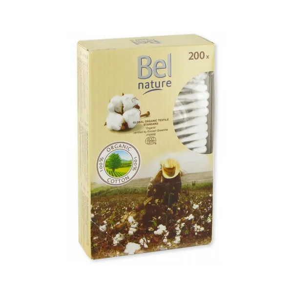 Bel Nature Cotton Bud Wattestäbchen 200 Stück kaufen Schweiz