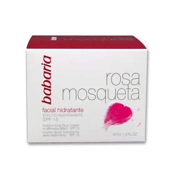 Babaria Face Cream 24 Hour Moisture Rose hip Oil SPF15 50ml kaufen Schweiz