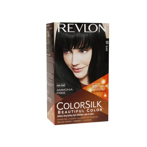 Revlon Colorsilk Haarfarbe ohne Ammoniak in der Farbe 10 Black kaufen Schweiz