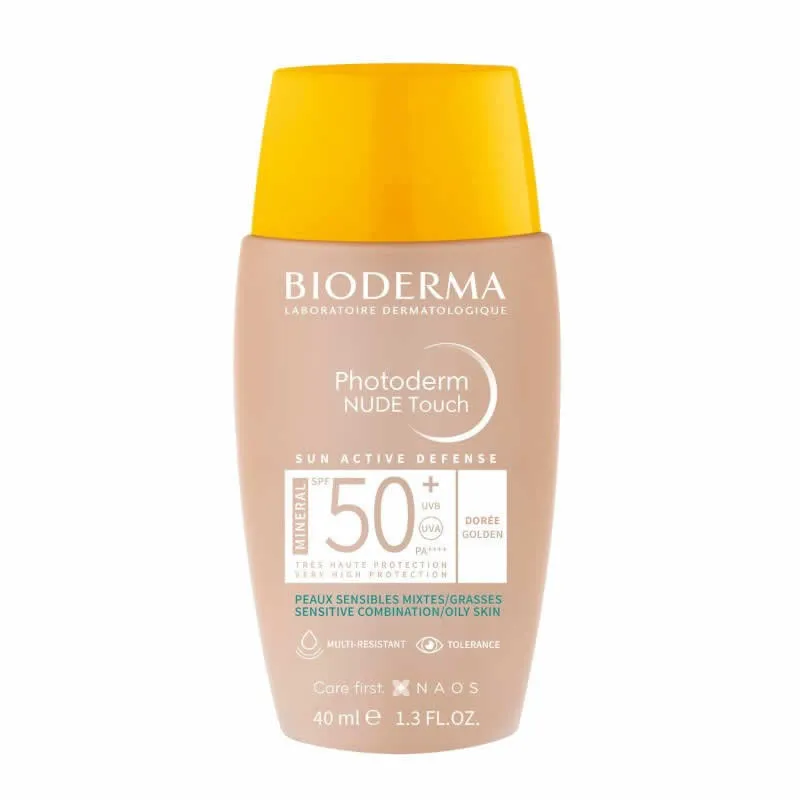Bioderma Photoderm Nude Touch SPF 50+ 40ml - getönter Sonnenschutz kaufen Schweiz