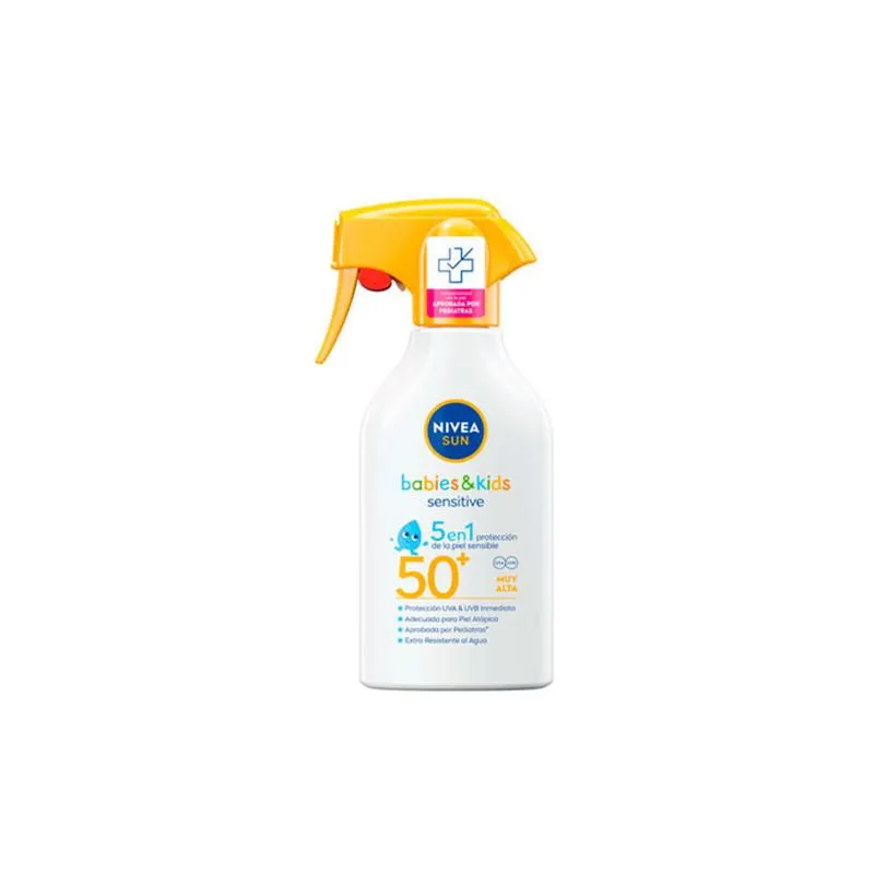 Nivea Sun Babies & Kids Sensitive SPF50 Pistola 270ml Sonnenschutz für Kinder kaufen Schweiz