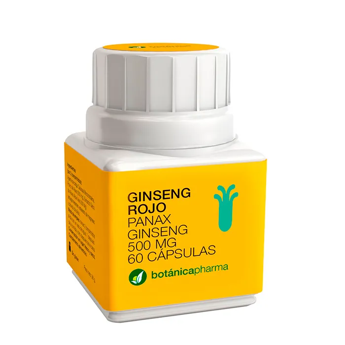 BOTÁNICAPHARMA Red Ginseng 500mg Produktverpackung kaufen Schweiz