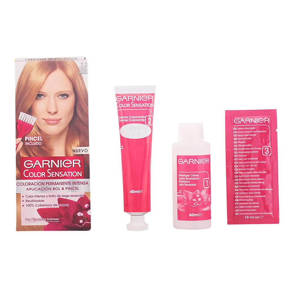 Garnier Color Sensation 7,3 Golden Blond Haarfarbe Verpackung kaufen Schweiz