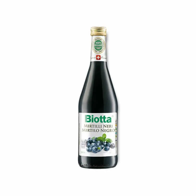 A. VOGEL Vogel Biotta Jugo Mirtilos Negros 500ml Flasche mit schwarzem Heidelbeersaft kaufen Schweiz