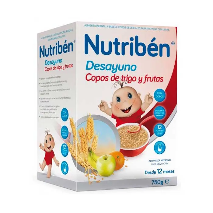 Nutribén Weizen-Frühstücksflocken mit Früchten Packung 750g kaufen Schweiz