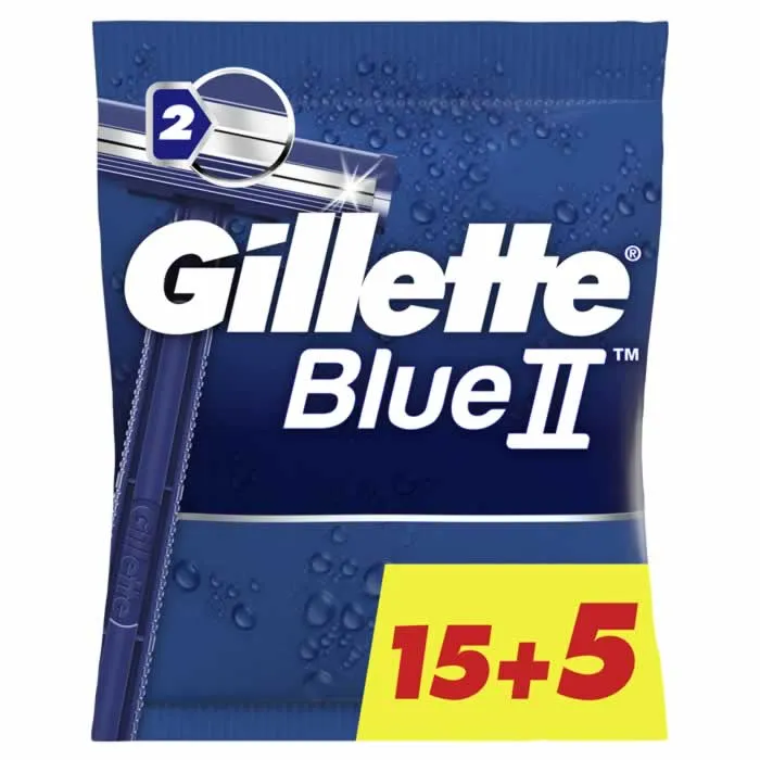 Gillette Blue II Rasierklingen 15+5 Einheiten Packung kaufen Schweiz