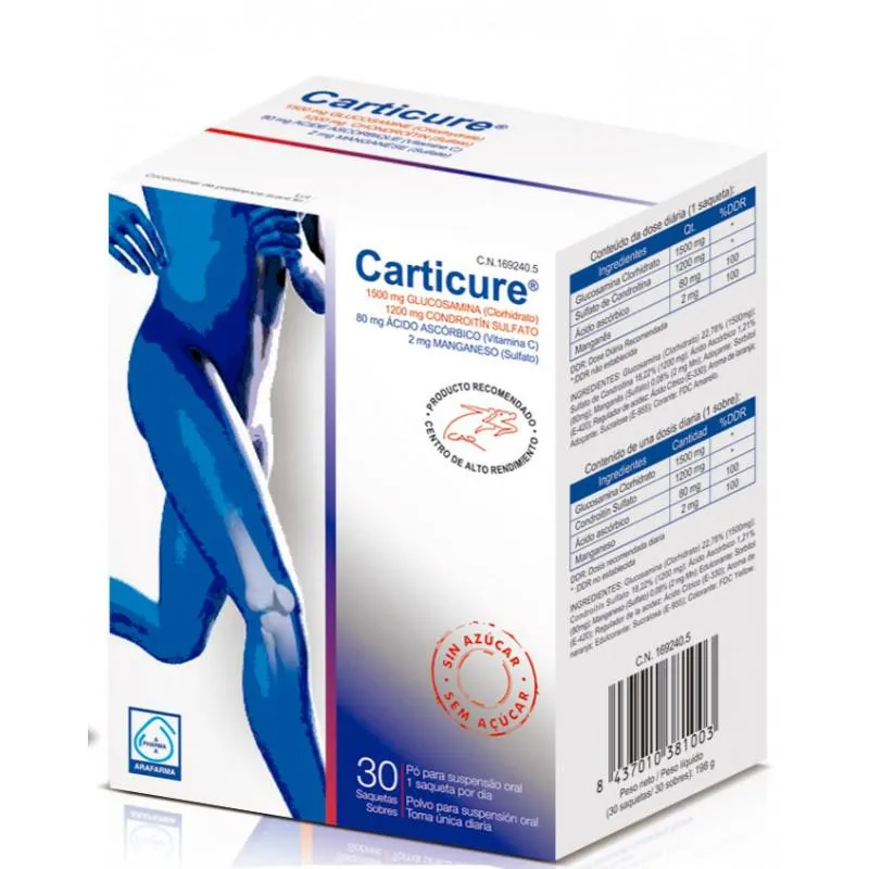 Arafarma Carticure®-Pulver zur oralen Suspension 30 Beutel Verpackung kaufen Schweiz