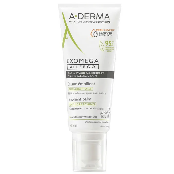 A-DERMA Exomega Allergo Emollient Balsam 200ml Flasche kaufen Schweiz