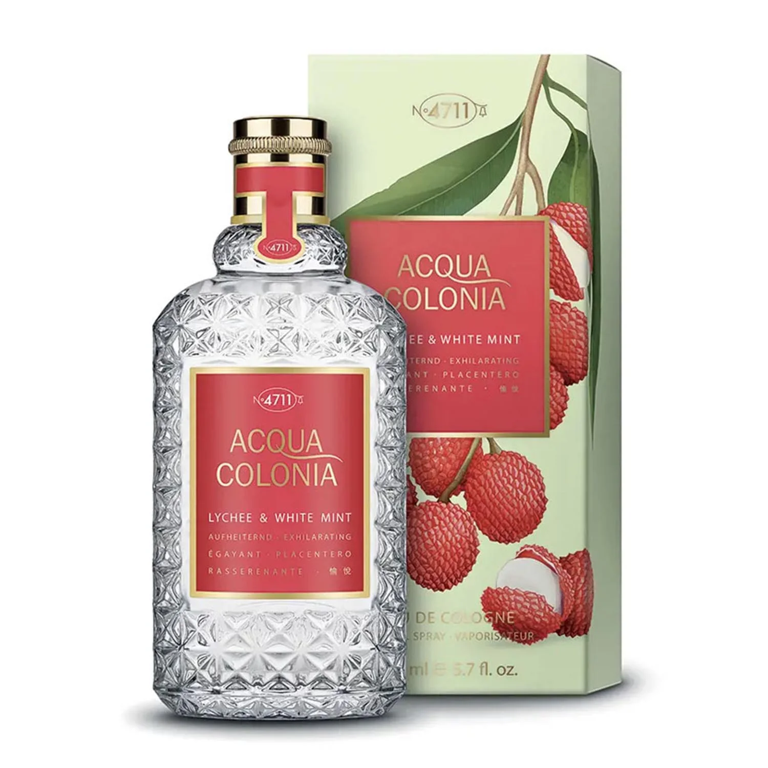 4711 Lychee y White Mint Eau De Cologne 100ml Spray Flasche kaufen Schweiz