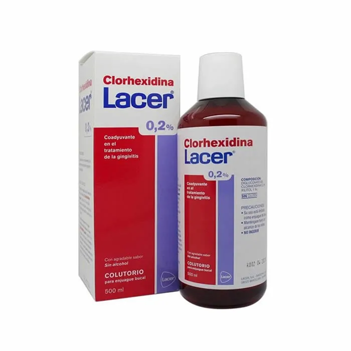 Lacer Chlorhexidin Mundwasser 500ml Flasche kaufen Schweiz