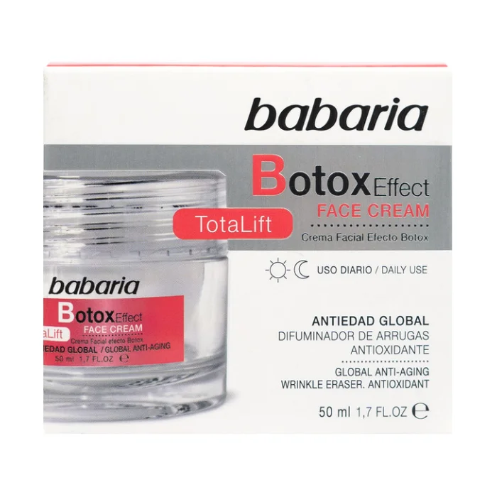 Babaria Botox Effect Totalift Face Cream 50ml – Gesichtspflege kaufen Schweiz
